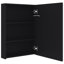 Barfuss 500mm W 700mm H Surface Frameless Medicine Cabinet with Mirror and Fixed Shelves-53259733
