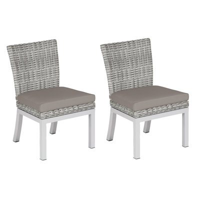 Chaise de patio avec coussin Argento