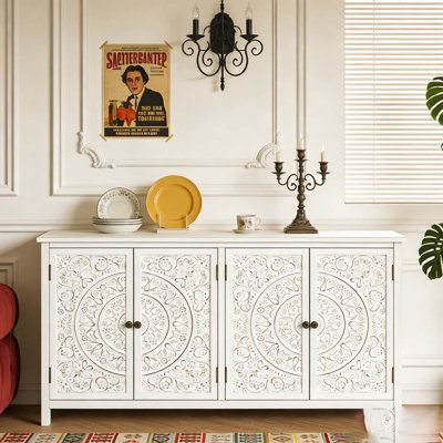 Armoire d'appoint 60 "avec 4 portes 60"