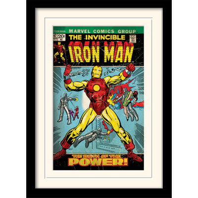 Iron Man "Birth of Power" Vintage Advertisement