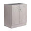 Meuble-lavabo autoportant 30 po et 2 portes d'armoire à fermeture en douceur (emballage KD) - sans le lavabo-541522137