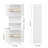 Azarias 71" H x 23.6" W Standard Bookcase with 4 Doors and Adjustable Shelves-1344362775