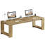 Bureau pour 2 personnes, bureau d'ordinateur extra long 86,6 po (ensemble de 2)