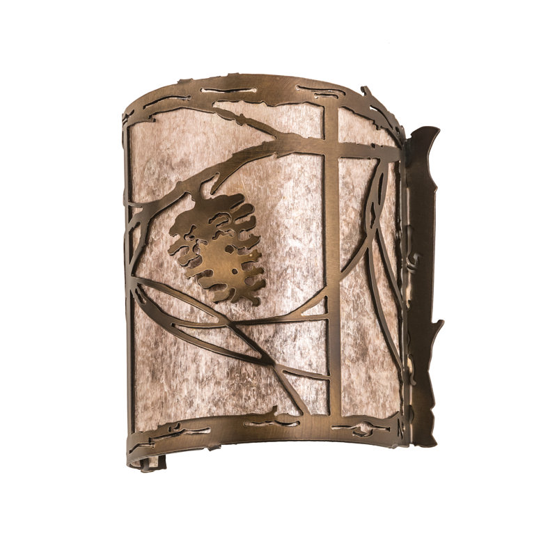 1 - Light Flush Mounted Sconce