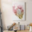 Floraison rose I - impression sur toile tendue-872875910
