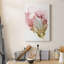 Floraison rose I - impression sur toile tendue-872875911