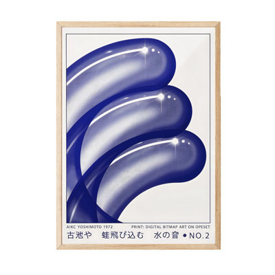 Peinture décorative encadrée
