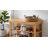 3-Tier Bamboo Shoe Storage Bench, Entryway Shoe Rack Organizer with Sturdy Frame, Space-Saving Shoe Shelf for 9-12 Pairs-1551852367