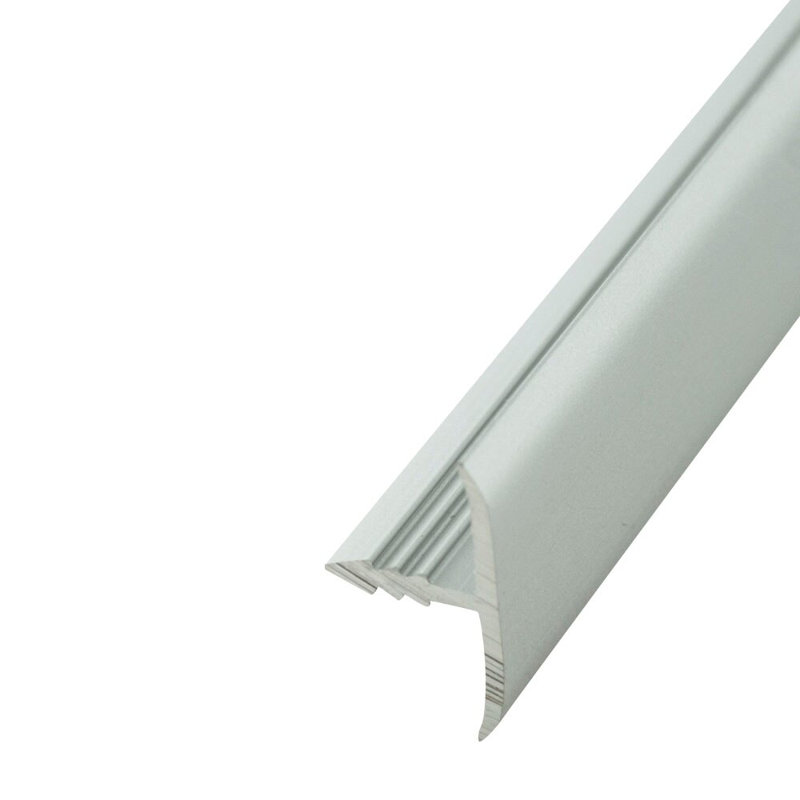 Outwater 3/4In Mill Finish Flat Aluminum Centre Barb Tee Moulding, 72In Lengths(Pack Of 18)