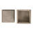 Hazleton Decorative Cement Storage With Lids