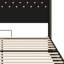 Platform Bed with Headboard Featuring, USB Port-1573897605