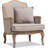 Adamski 29.25" Wide Linen Armchair