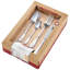 Judge 24 Piece Stainless Steel Cutlery Set, Table Setting for 6, Lincoln Design