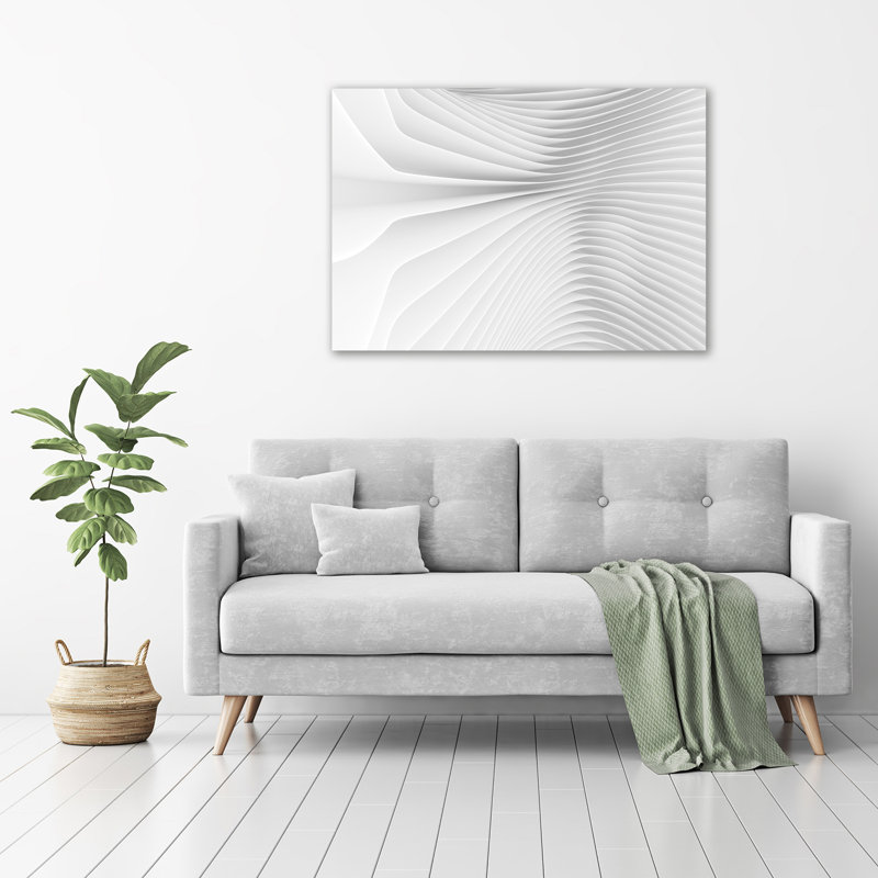 Abstraction Lines - Wrapped Canvas Print