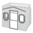 House Loft Bed With Ladder-566948132