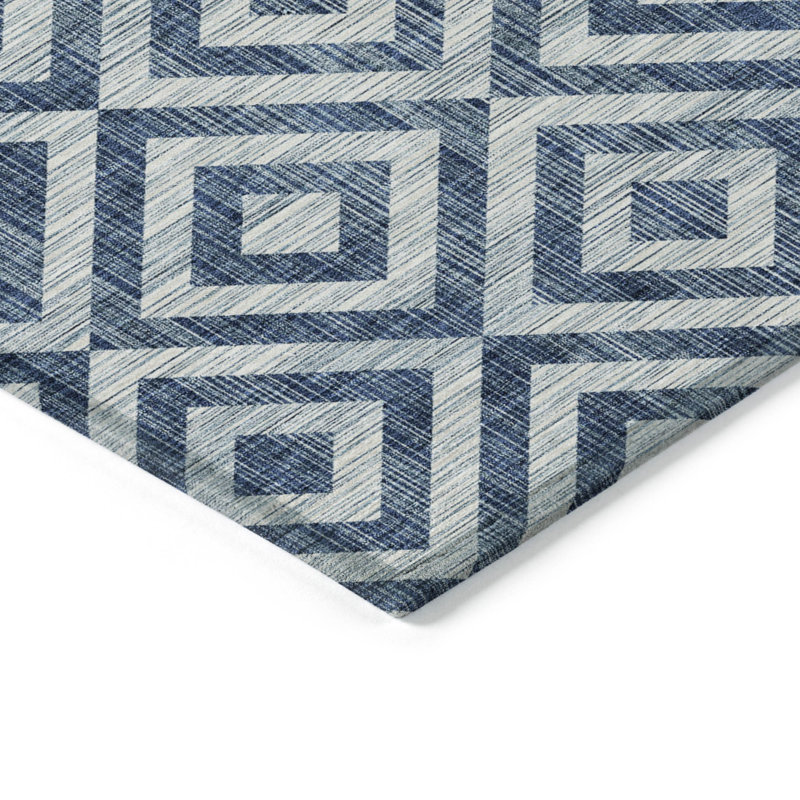 Tapis intérieur / extérieur Fairhaven avec envers antidérapant, Rectangle 8 pi x 10 pi