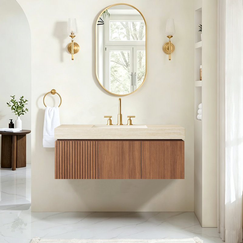 Meuble-lavabo de salle de bain 48 po Luxury