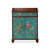 Brown+Blue Solid + Manufactured Wood Shoe Storage Bench