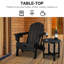 Table d'appoint en plastique Jeyren-2010640806