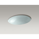 Whist Oval Glass Undermount Bathroom Sink