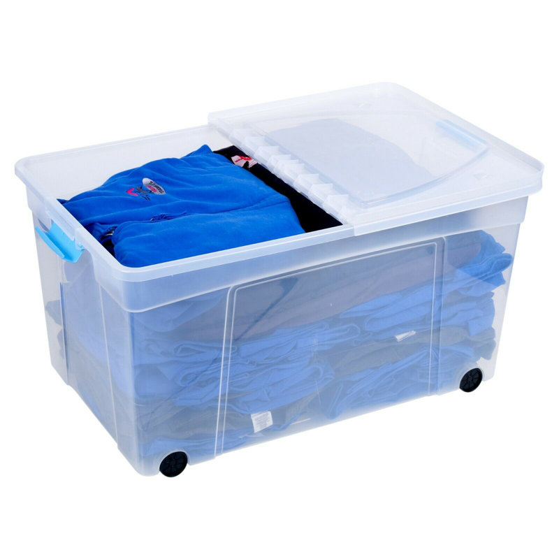 Symple Stuff Plastic Decorative Bin, 110 Litre