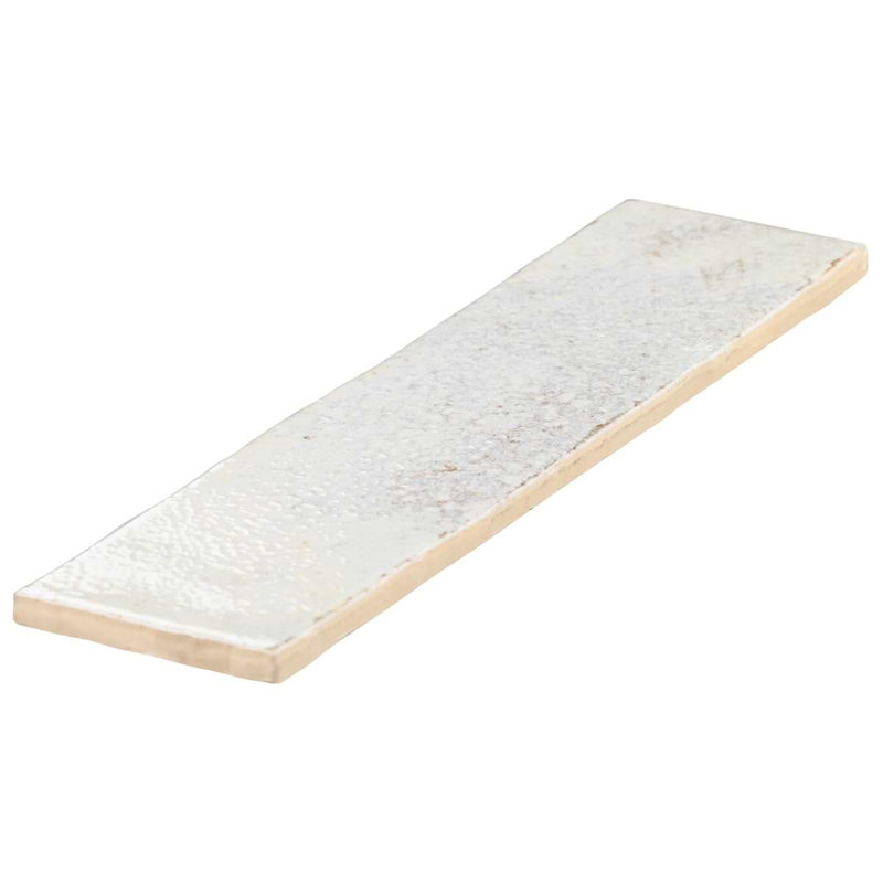Kalay 3x12 Glossy Ceramic Subway Tile, White