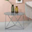 Table de bout ronde en métal-107352407
