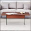 Table basse multifonctionnelle à plateau relevable avec rangement spacieux et autocollant grain de bois naturel, parfaite pour la vie moderne-454523282