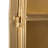 Laurelville Arched Glass Door Metal Curio Cabinet-892508317