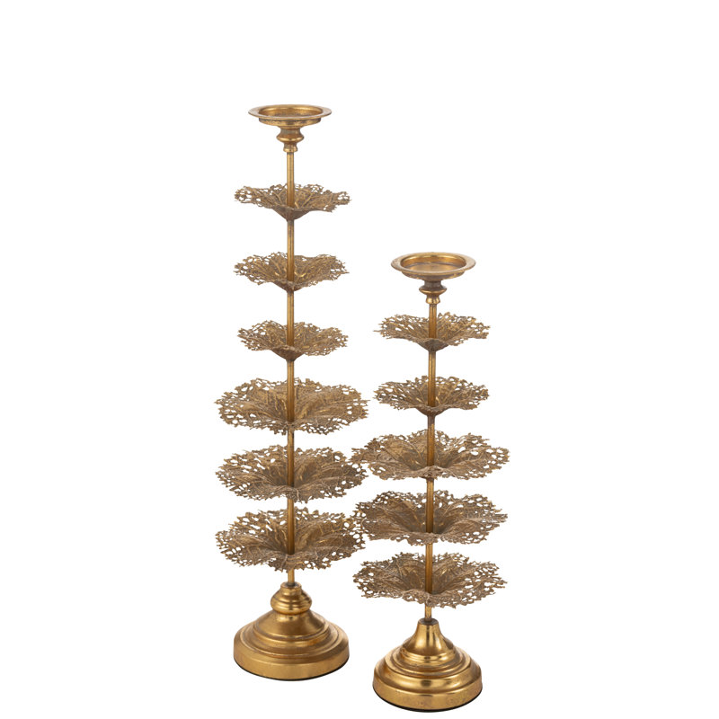 Glass Candlestick