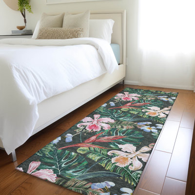 Premium Machine Washable Cerrito AMF201 Midnight Rug