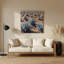 «Southwestern Plants Sagebrush», art mural gris en métal 194-1409405018