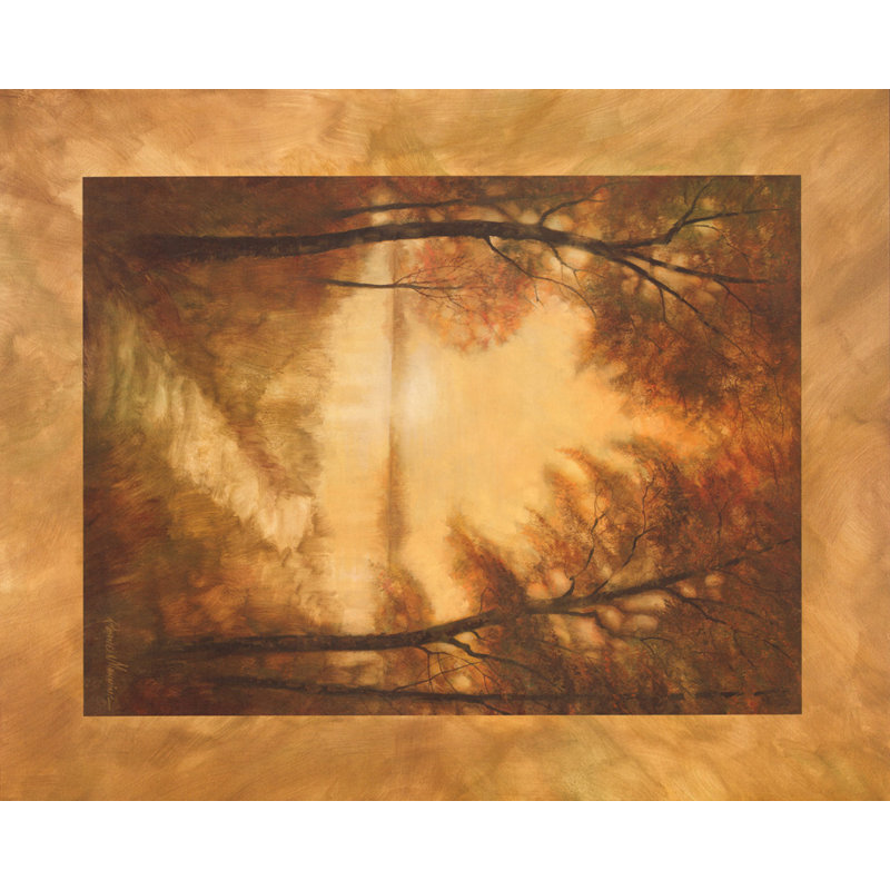 Paysage tranquille II, H 28 po x l 35 po