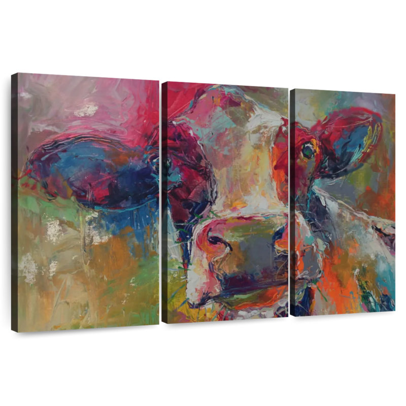 Brampt Cow VIII, 28" H x 45" W
