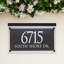 Trajan Engraved 2-Line Address Sign-78874971-78874972