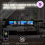 Structure de lit d'angle noir avec bibliothèque, lumière DEL, station de charge, tiroirs de rangement sous le lit, lit plateforme interchangeable gauche et droite, aucun sommier nécessaire pour la chambre à coucher-628483018-628483008