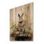Art asiatique, lapin Sumi I sur bois-921391783