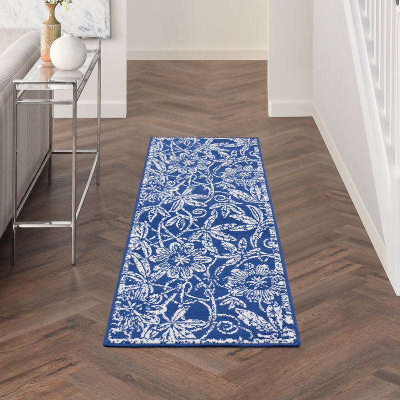 Yetty Floral Indoor Rug, Runner 2' x 8'