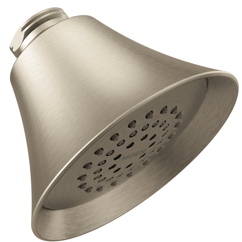 Pomme de douche fixe double / standard, Nickel brossé