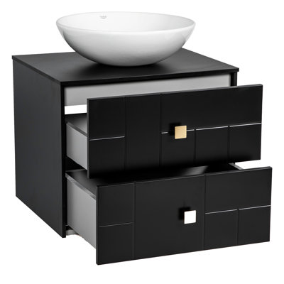 Meuble-lavabo autoportant avec lavabo Spruha-F_Modern