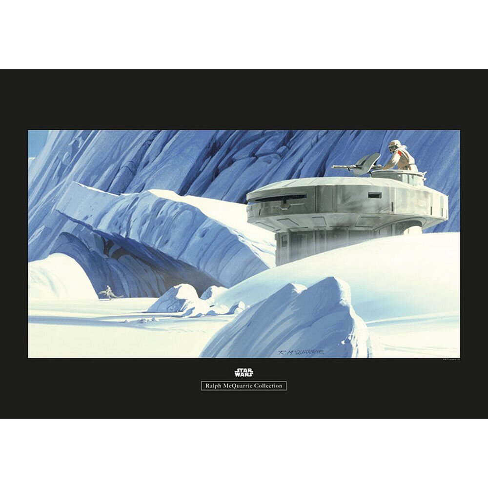 Poster Star Wars Rmq Hoth Echo Basis