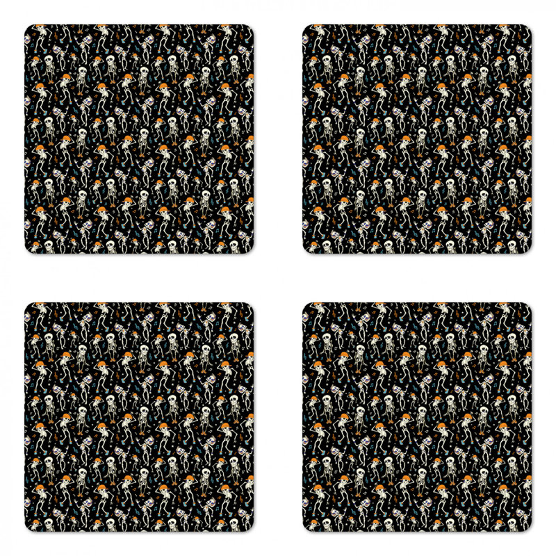 Square 4 Piece Coaster Set