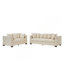 Velours rembourré avec accoudoirs carrés décoratifs Modern Design