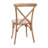 Arquit Stackable Cross-Back Wooden Bistro Chair-125313788-125324606