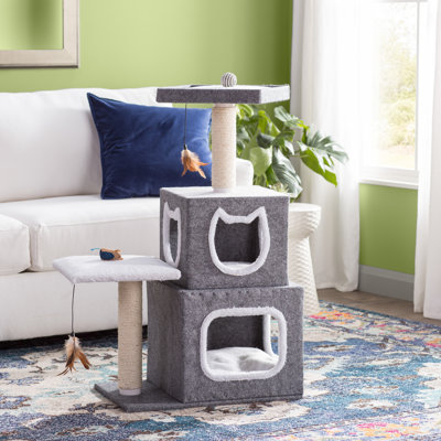 Chrishauna 17'' H Cat Tree