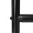 Aluminum 61" D-Shape Fixed Shower Curtain Rod-54491009