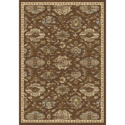 Tapis brun / ivoire Lavelle