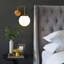 Applique murale en laiton Samire Opale