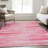 Premium Machine Washable Prisco Pink Rug-1068447362