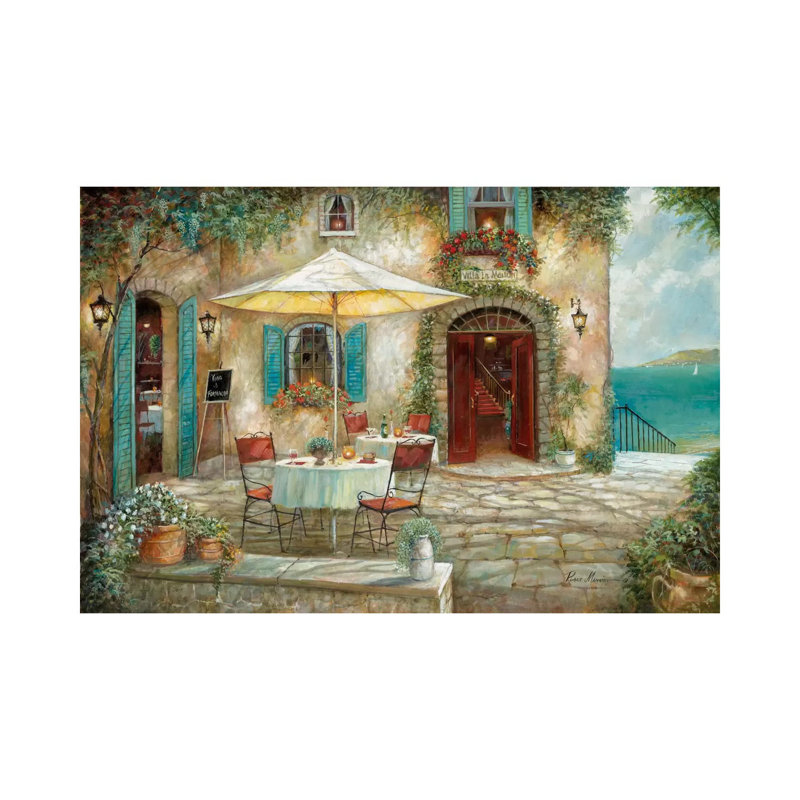 Casa D'Amore by Ruane Manning - Painting on Canvas, No Framed, 101.6 cm H x 66.04 cm W x 1.91 cm D